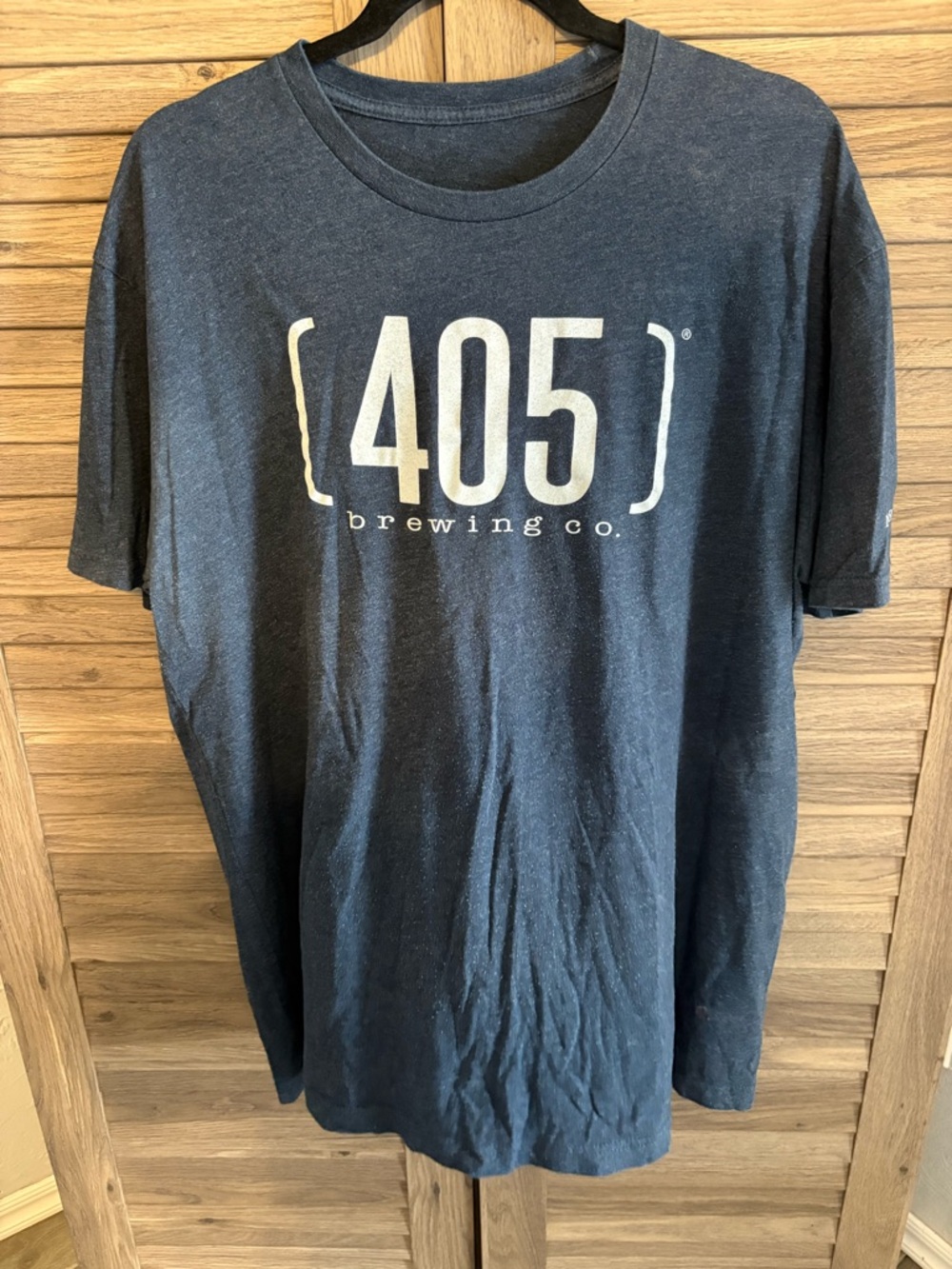 Men's 405 Brewing Co Navy Graphic Tee